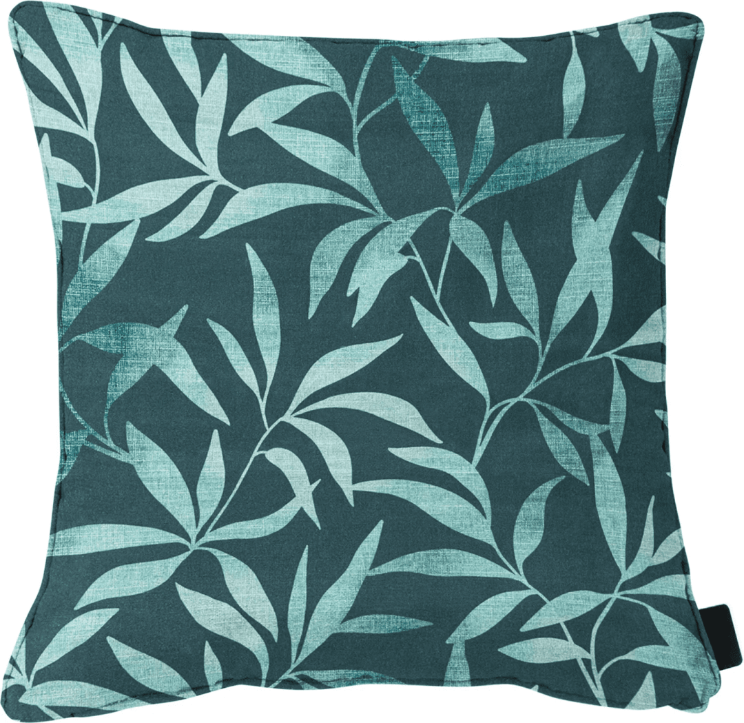 Sierkussen 50x50 Fergus sea blue natural outdoor finishing