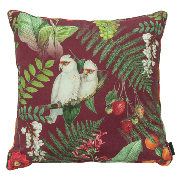 Sierkussen 50x50 Josie Bordeaux