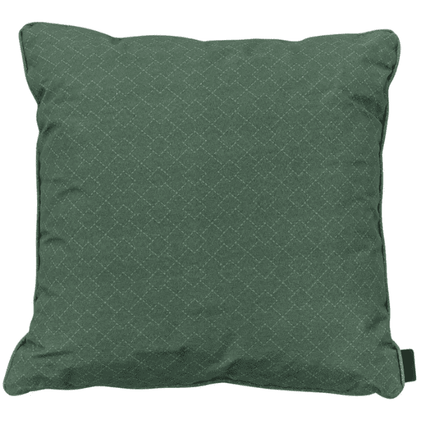 Sierkussen 50x50 Piping Outdoor Check Green