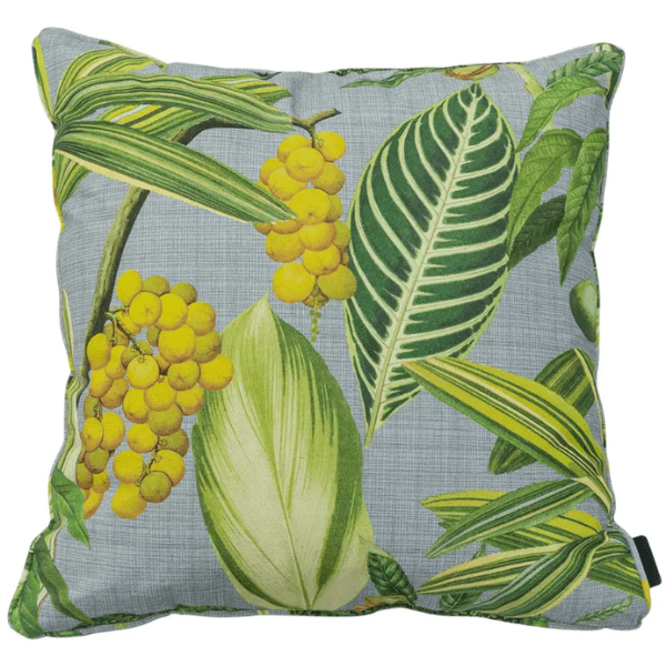 Sierkussen 50x50 Piping Outdoor La Grave Grey