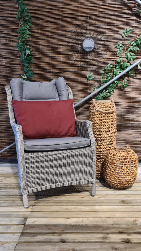 Sierkussen 60x40 piping Panama bordeaux