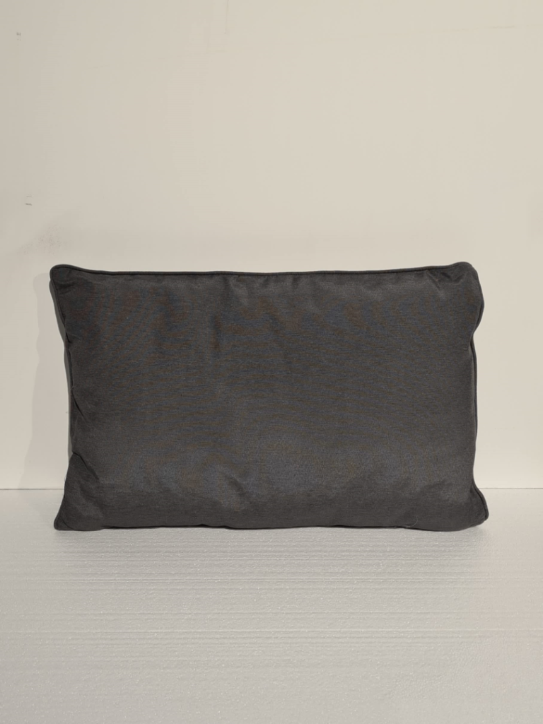 Sierkussen 60x40 piping Panama grey