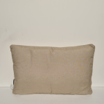 Sierkussen 60x40 piping Panama linnen