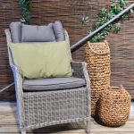 Sierkussen 60x40 piping Panama sage