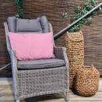 Sierkussen 60x40 piping Panama soft pink