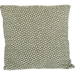 Sierkussen groen/beige 60x60cm