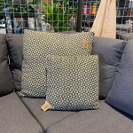 Sierkussen groen/beige 60x60cm