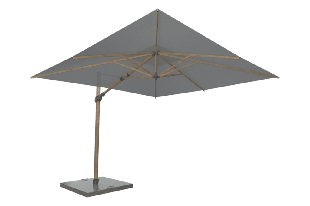 Siesta Premium Woodlook Charcoal 3x3mtr