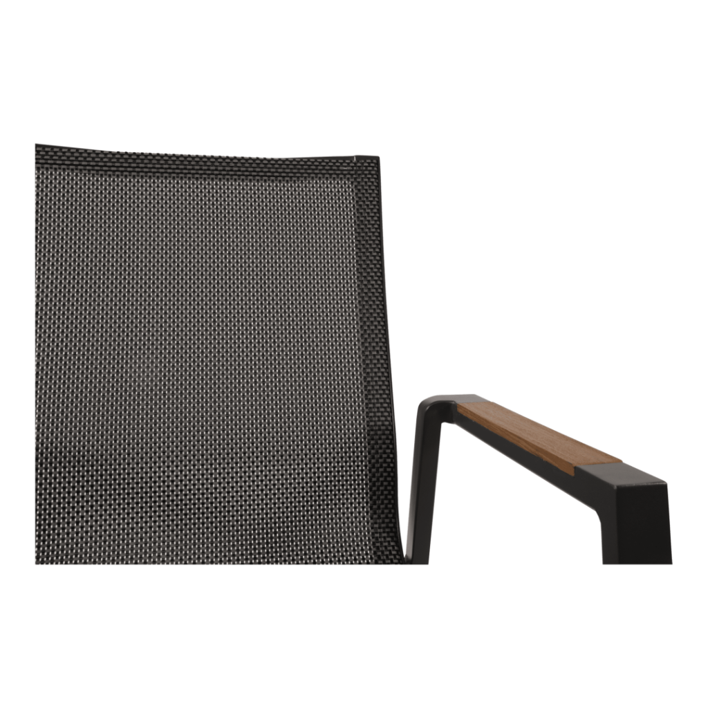 Stapelstoel Tarragona Teak Negro