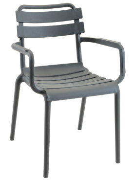 Stapelstoel Torvi grijs