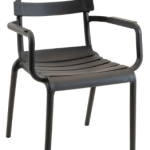 Stapelstoel Torvi zwart