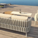 Stoel-bank loungeset Eva 3-dlg