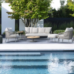 Stoel-bank loungeset Jura 3-dlg