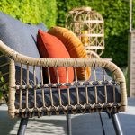 Stoel-bank loungeset Margriet 5-dlg