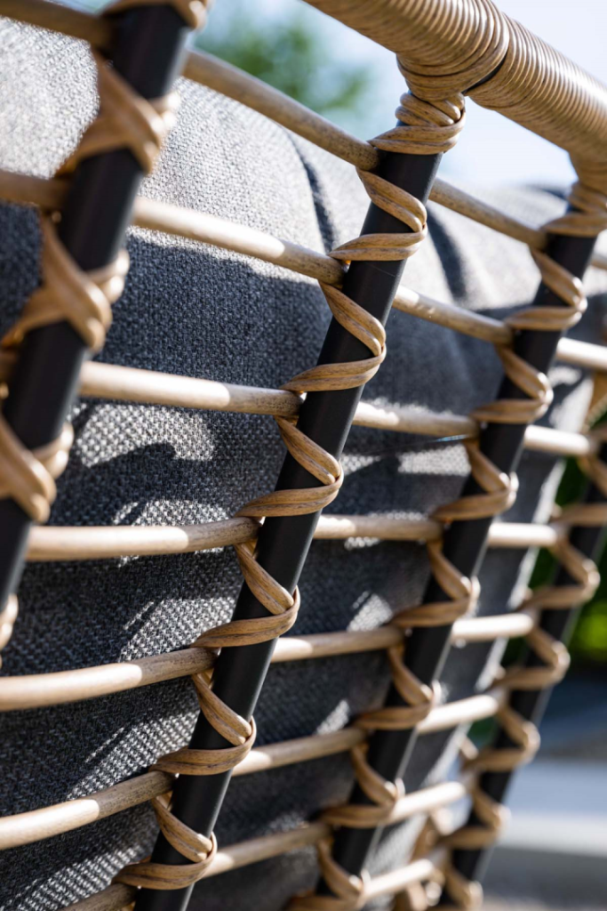 Stoel-bank loungeset Margriet 5-dlg