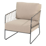 Stoel-bank loungeset Prego 3-dlg