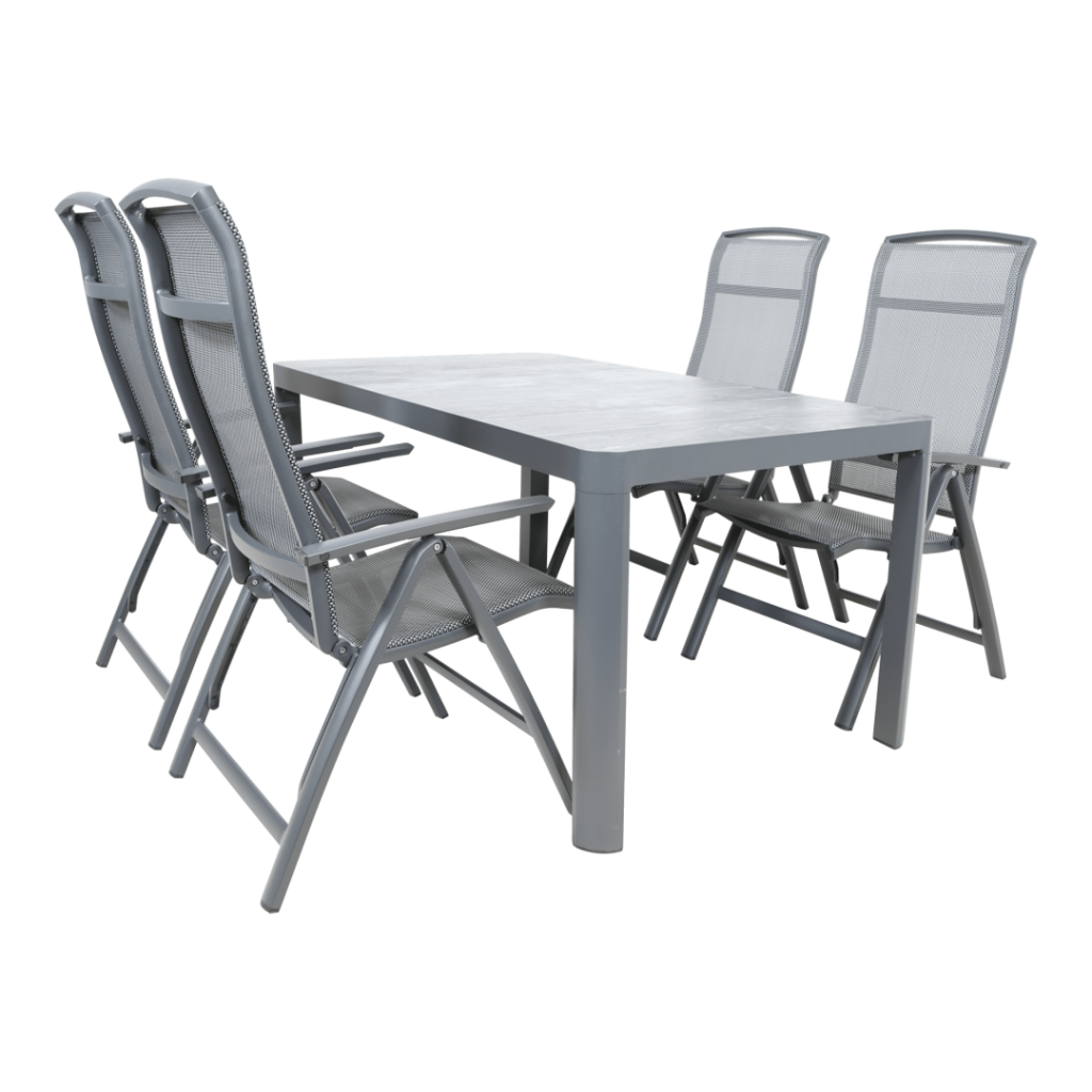 Tafel Castilla 2.0 Negro - 160x90 cm