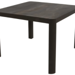 Tafel Castilla Negro 100x100cm