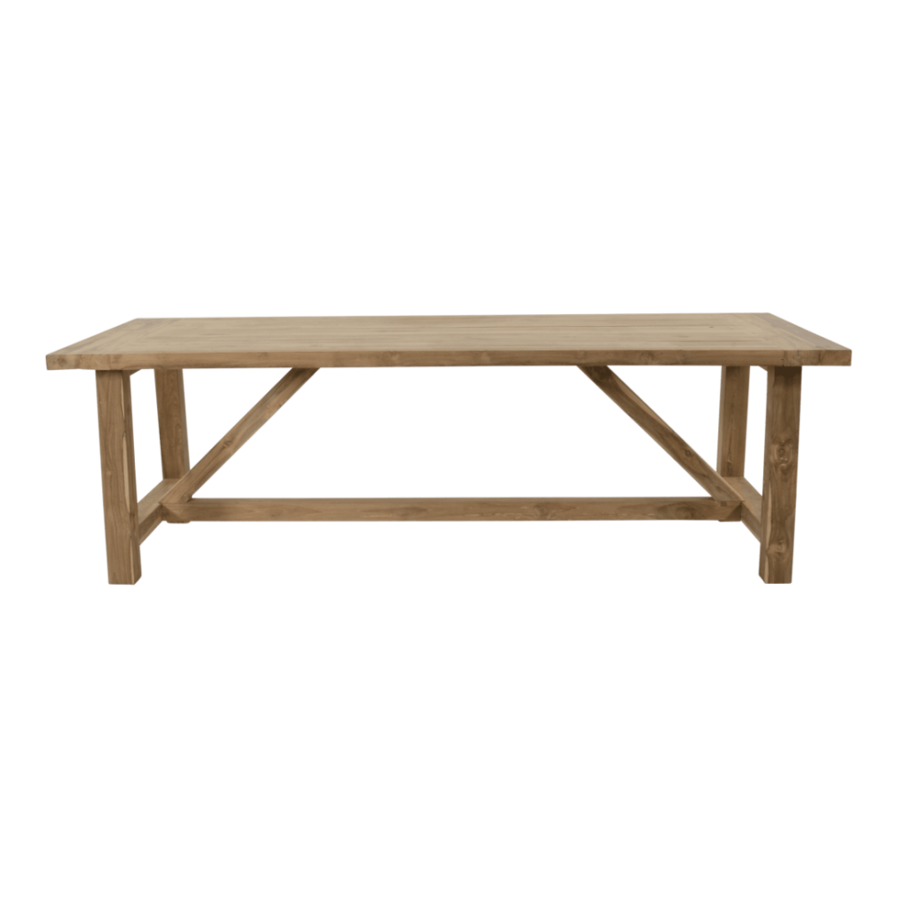 Tafel Castle recycled teak - 240x100 cm