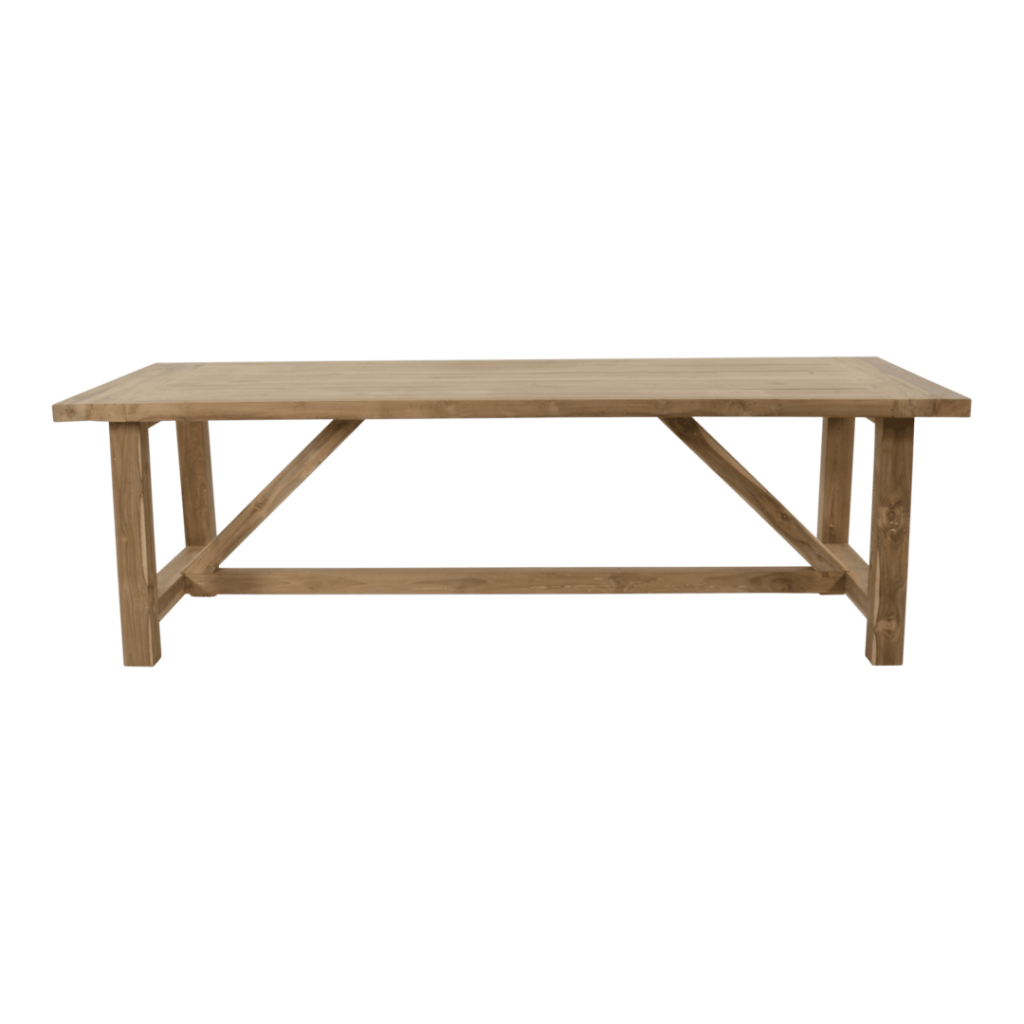 Tafel Castle recycled teak - 240x100 cm