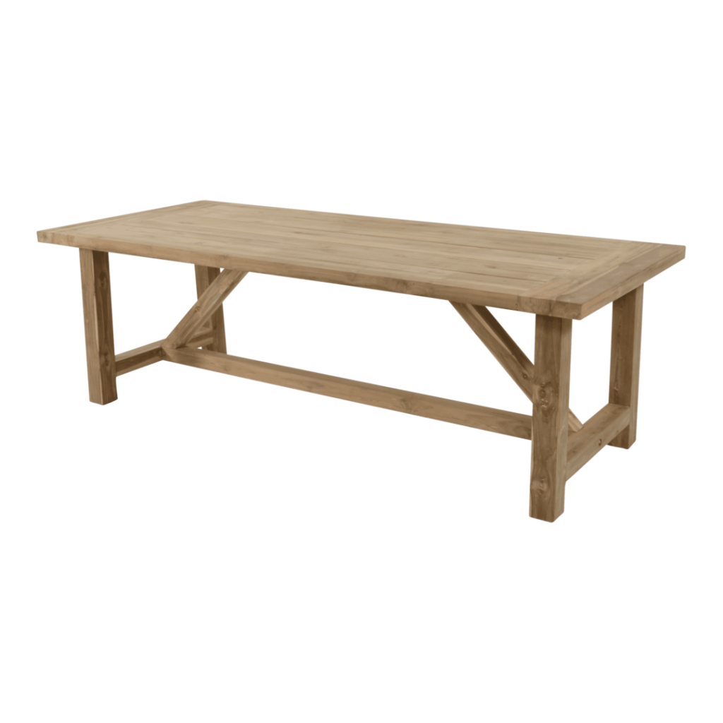 Tafel Castle recycled teak - 240x100 cm