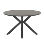 Tafel Edison Grey teak - Ø 122 cm