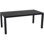 Tafel Monte Carlo Negro - 180x90cm