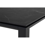 Tafel Monte Carlo Negro - 180x90cm