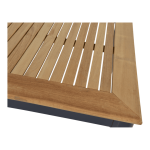 Tafel Monza antraciet - 150x90cm