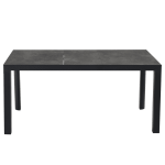 Tafel Murcia Negro 160x90cm