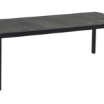 Tafel Murcia Negro 220x100cm