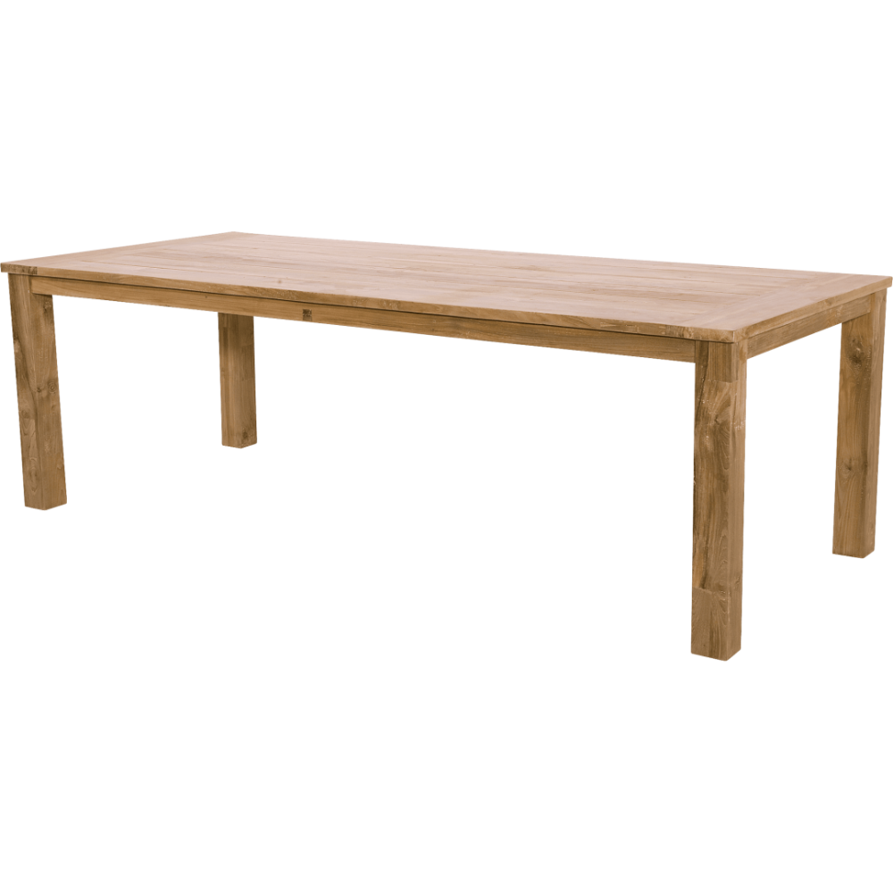 Tafel recycled teak - 240x100cm
