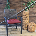 Toscane 46x46 Panama bordeaux