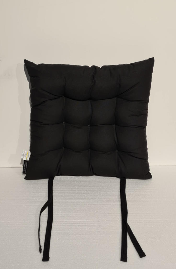 Toscane kussen 46x46 Panama black