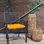 Toscane kussen 46x46 Panama golden glow