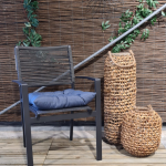 Toscane kussen 46x46 Panama safier blue