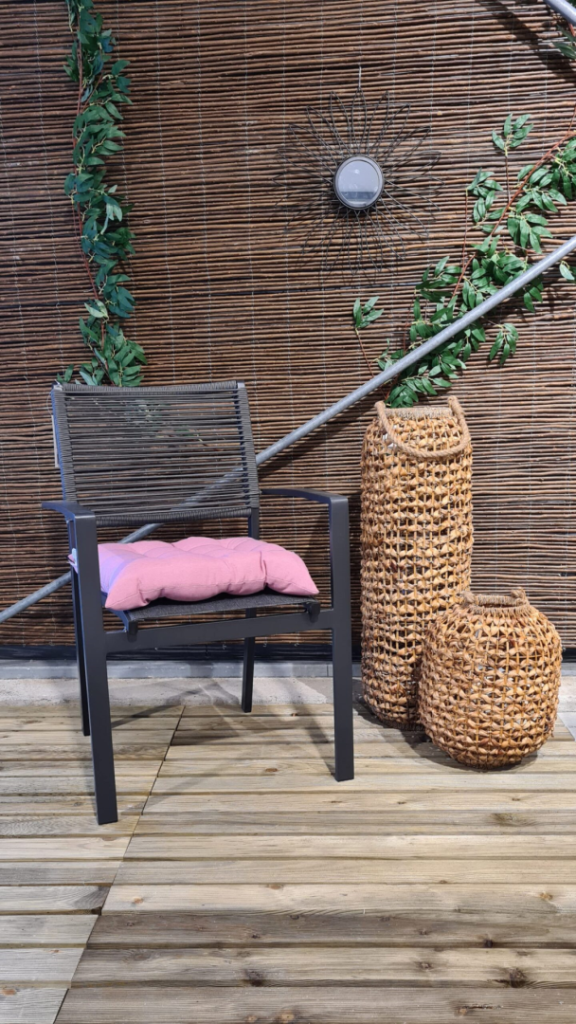 Toscane kussen 46x46 Panama soft pink