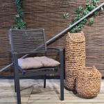 Toscane kussen 46x46 Panama taupe