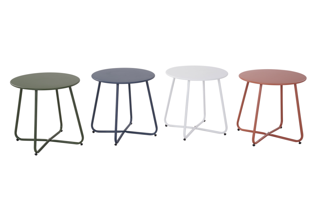 Treasure bijzettafel wit Φ45 cm