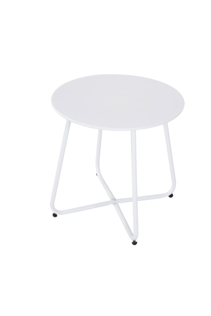 Treasure bijzettafel wit Φ45 cm