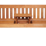 Tuinbank Vegas | Uitklapbare tafel