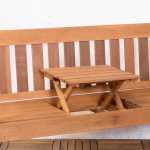 Tuinbank Vegas | Uitklapbare tafel