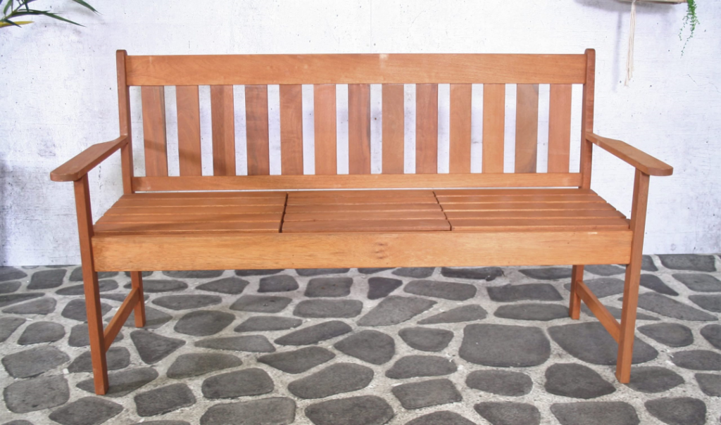 Tuinbank Vegas | Uitklapbare tafel