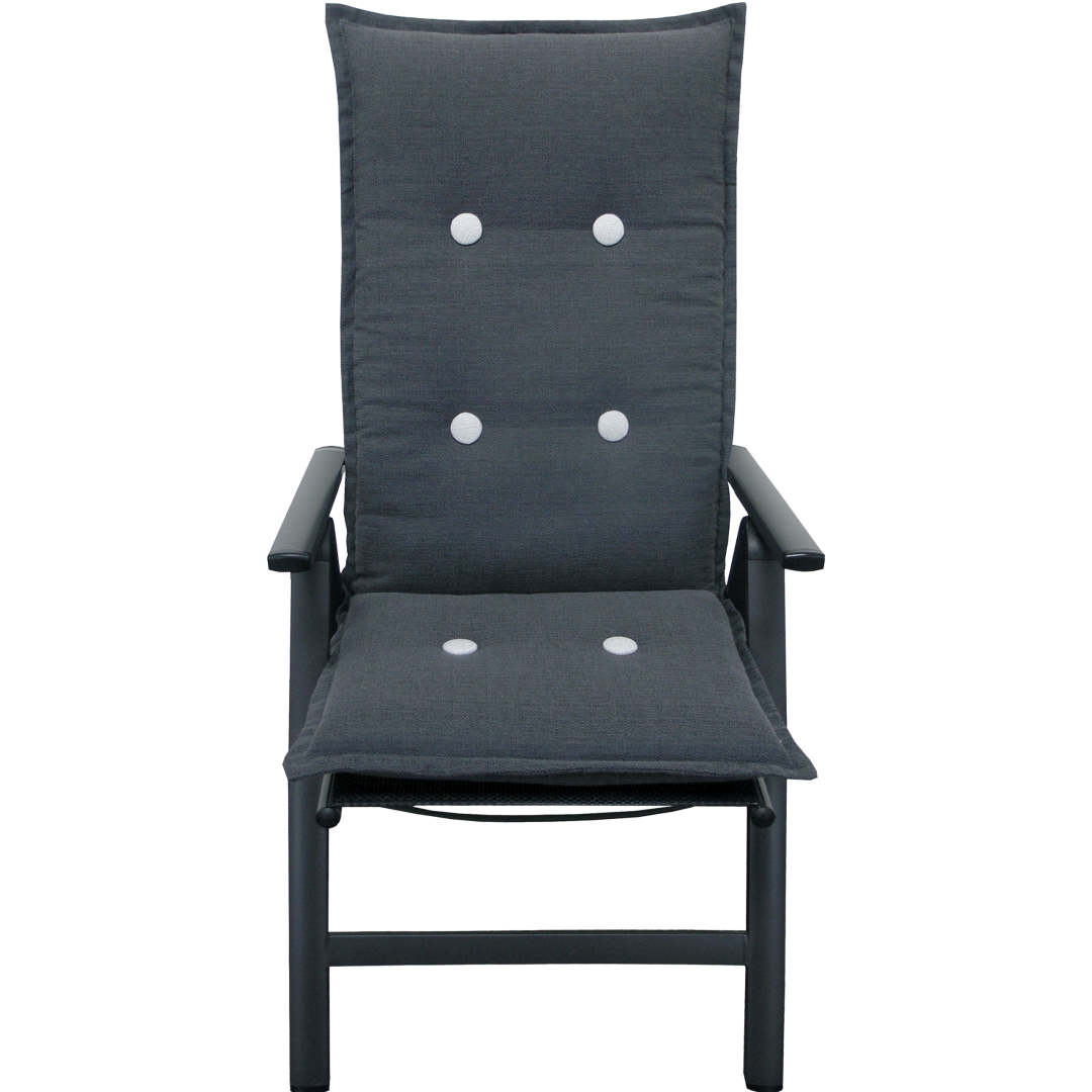 Tuinkussen Baltimore antraciet