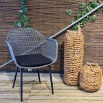 Zitje universeel 40x40x5 met rits Panama black