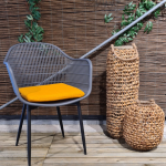 Zitje universeel 40x40x5 met rits Panama golden glow