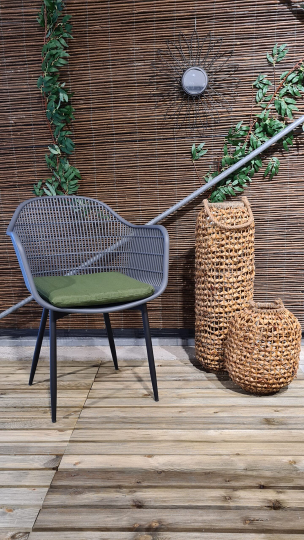 Zitje universeel 40x40x5 met rits Panama green