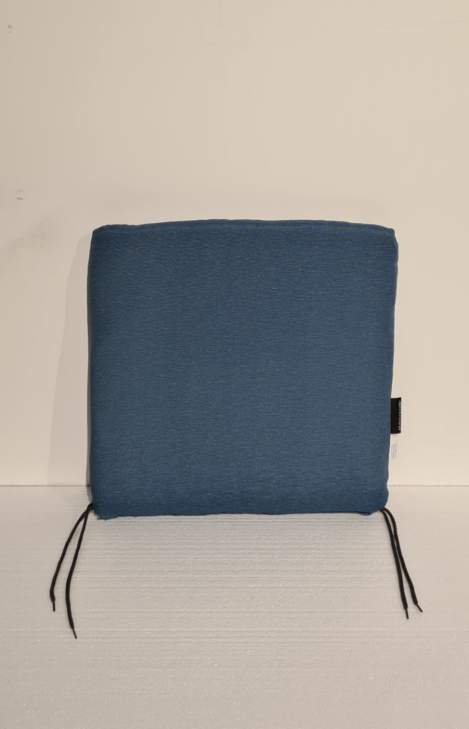 Zitje universeel 40x40x5 met rits Panama safier blue