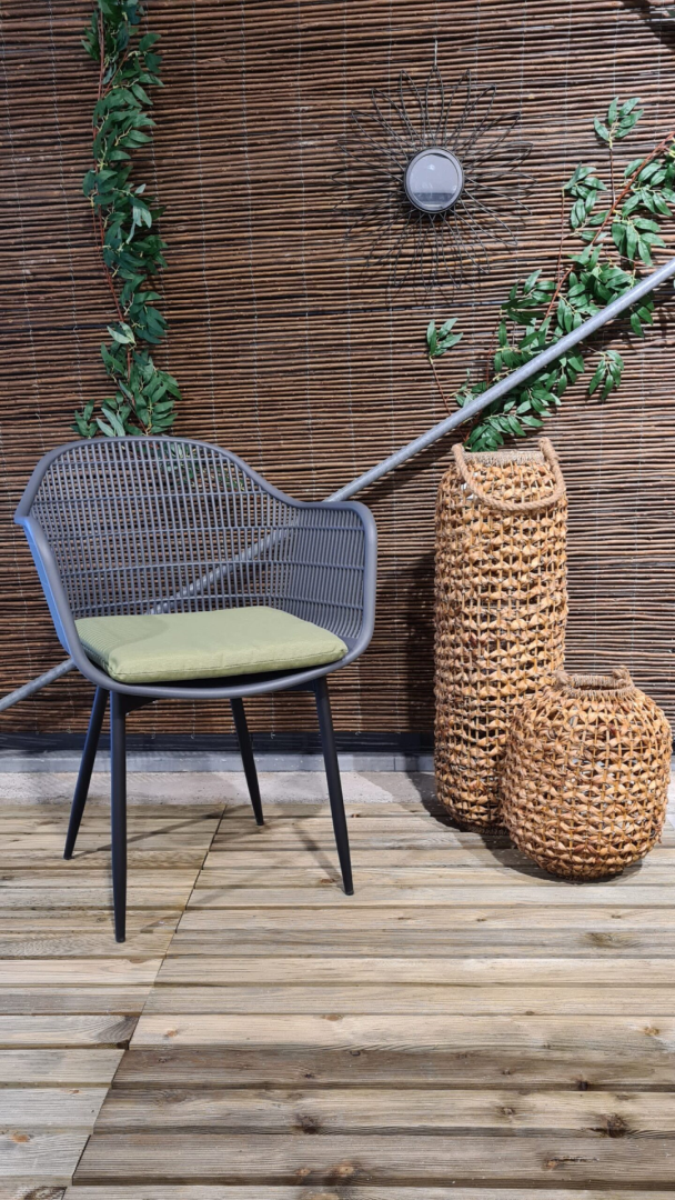 Zitje universeel 40x40x5 met rits Panama sage