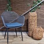 Zitje universeel 40x40x5 met rits Panama sea blue